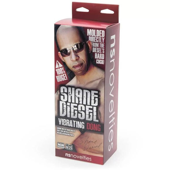 NsNovelties Shane Diesel Suction Dildo Case