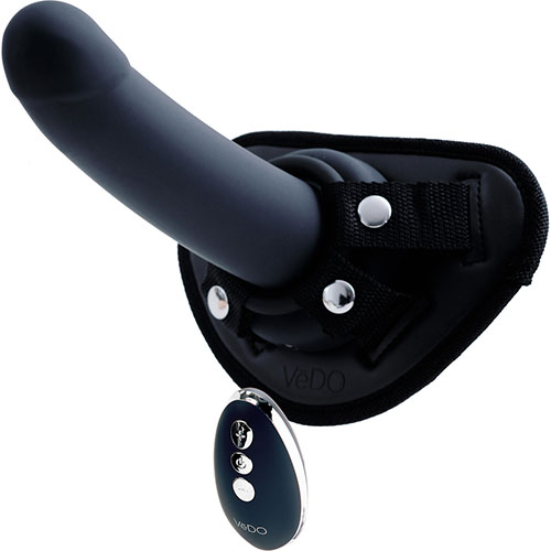 VeDO Vibrating Strap-On With Remote Control
